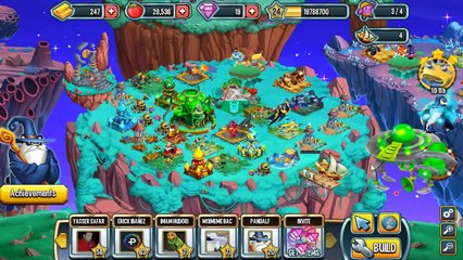 Alien Island monsters - Monster Legends