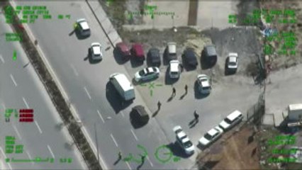 İstanbul'da "Kurt Kapanı 2" Operasyonu Havadan Böyle Görüntülendi