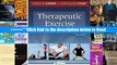 Read Therapeutic Exercise: Foundations and Techniques (Therapeudic Exercise: Foundations and