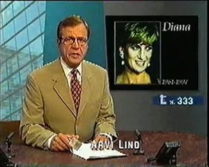 YLE TV1 - Ohjelmatiedot / Uutiset / Kuulutus (vuodelta 1997) (Nauhoitevideot)