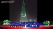 Burj Khalifa Lighten Up With The Colours Of Pakistani Flag Today - Video