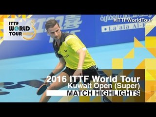 2016 Kuwait Open Highlights: Jun Mizutani vs Tiago Apolonia (R32)