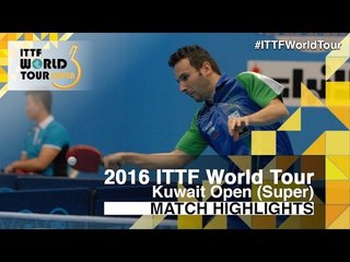 2016 Kuwait Open Highlights: Fan Zhendong vs Bojan Tokic (R32)