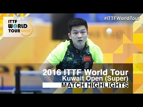 2016 Kuwait Open Highlights: Zhang Jike vs Fan Zhendong (1/2)