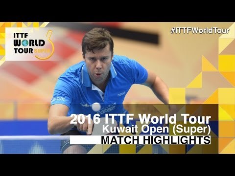 2016 Kuwait Open Highlights: Vladimir Samsonov vs Simon Gauzy (R32)