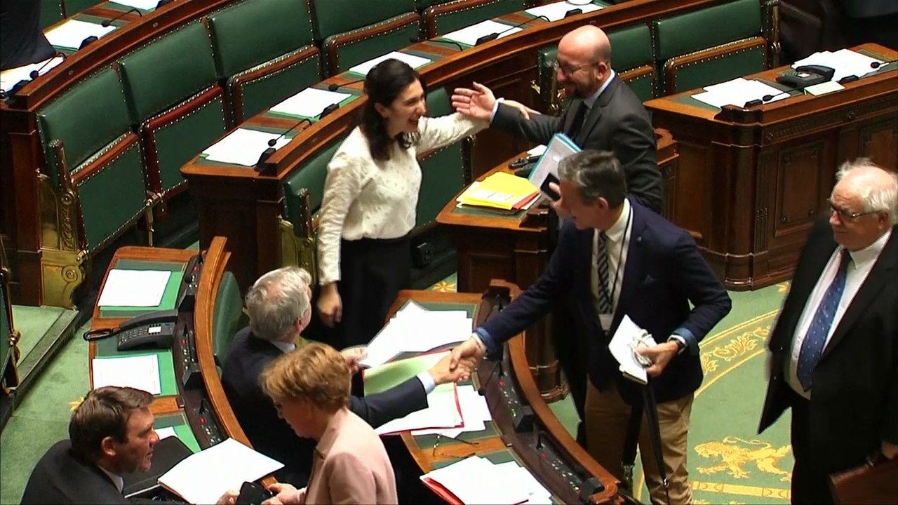Belgian parliament holds minute of silence to honour London attack victims