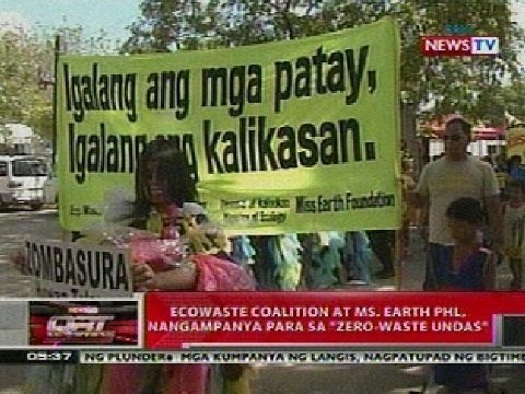 QRT: Ecowaste coalition a Ms. Earth PHL, nangampanya para sa 'Zero-waste Undas'
