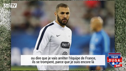 Benzema chez Duga : "Je suis encore là et j'ai faim de jouer" en équipe de France