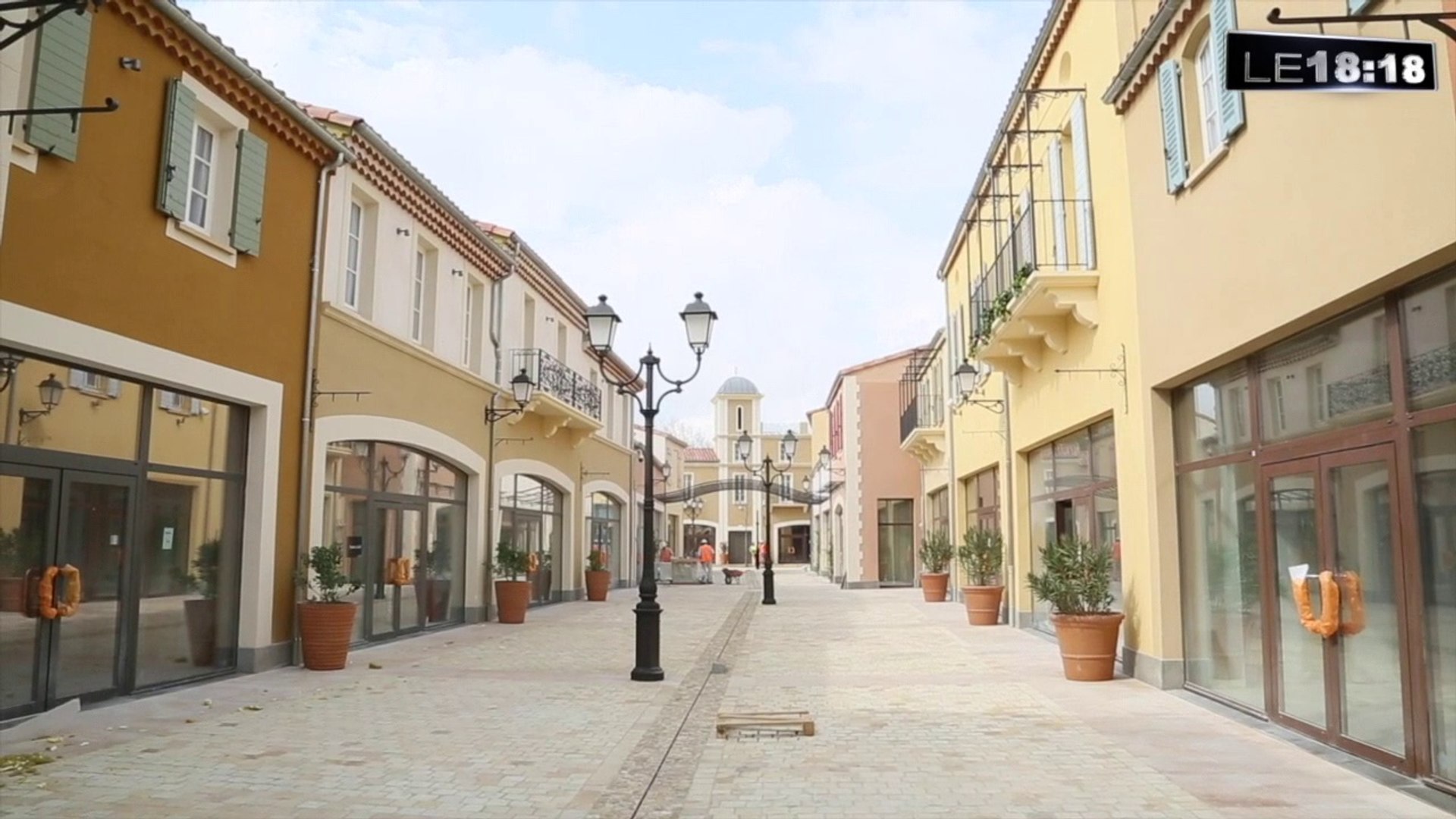 Le 18:18 - Village des marques de Miramas : 80 boutiques de prestige  ouvertes le 13 avril - Vidéo Dailymotion
