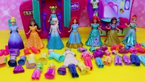 Lalaloopsy Mermaid Dolls Polly Pocket & Frozen Elsa Dress Up With Disney Princess Magic Cl