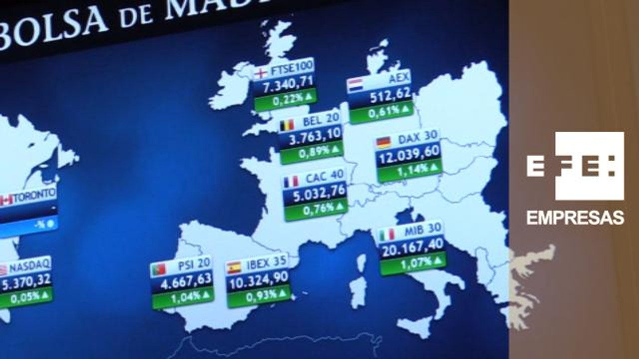 La Bolsa española cierra en máximos anuales al alcanzar los 10.300 puntos