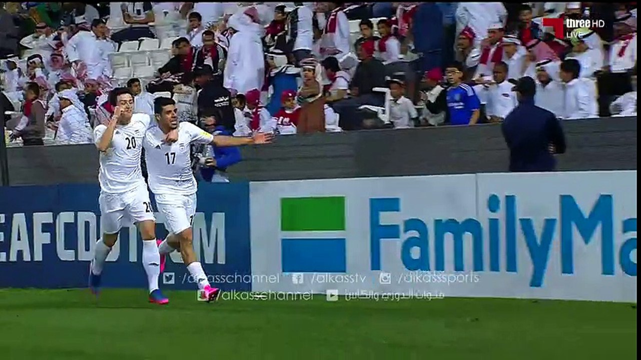هدف قطر 0 - 1 ايران اليوم 23-3-2017