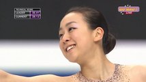 浅田真央(mao asada) World 2014 SP「ノクターン」 ～ 演技中の実況解説無し 【疑似４Ｋ高画質 高音質　保存版】