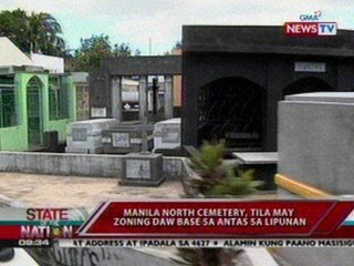 SONA: Manila North Cemetery, tila may zoning daw base sa antas sa lipunan