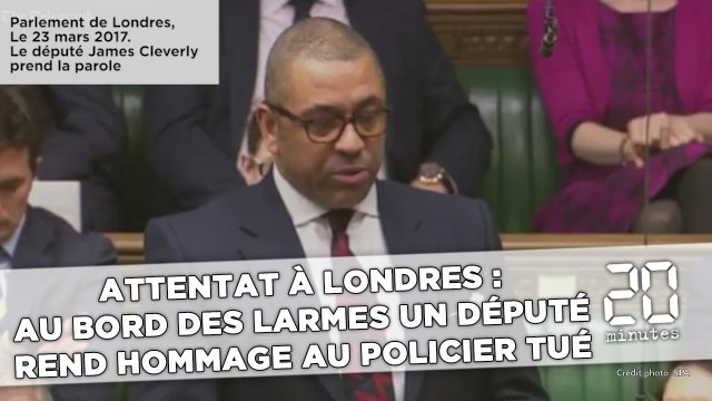 Attentat de Londres: au bord des larmes un député rend hommage au policier tué