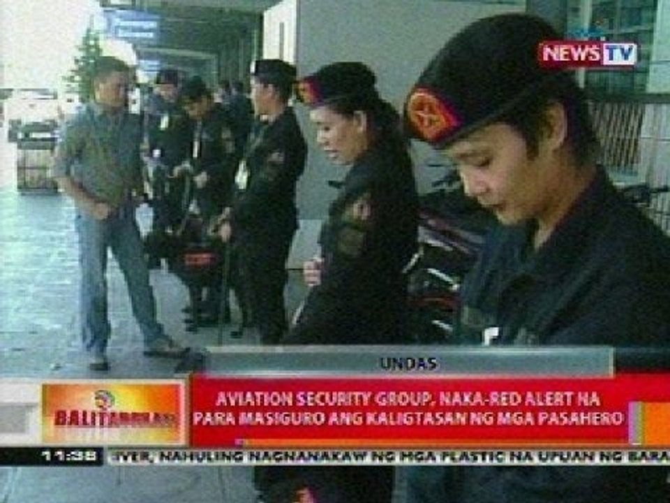 BT: Aviation Security Group, naka-red alert na...