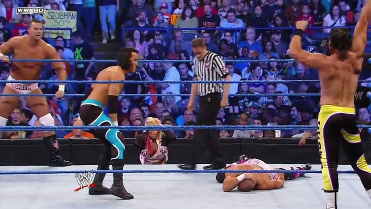 SmackDown  The Hart Dynasty vs. The Dudebusters
