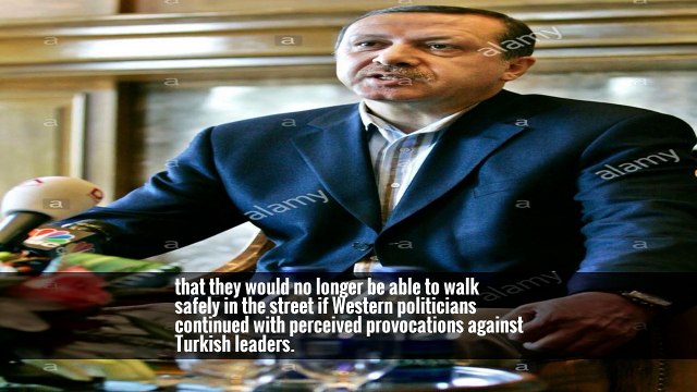 Erdogan Warns Europeans on Their Safety as Tensions Rise With West