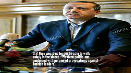 Erdogan Warns Europeans on Their Safety as Tensions Rise With West