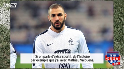 Benzema chez Duga : "J'aimerais avoir une discussion" avec Didier Deschamps