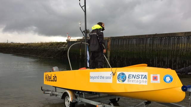 Baptême du KiteLab par l'ENSTA Bretagne