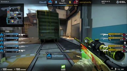 CSGO: Skadaddy's wonker bajonkers shot vs Complexity