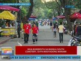 UB: Mga bumibisita sa Manila South Cemetery, 'di pa masyadong marami