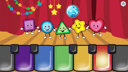 Learn Shapes & colors Music Show - Kids Games by Fisher-Price for Children Toddler Babies