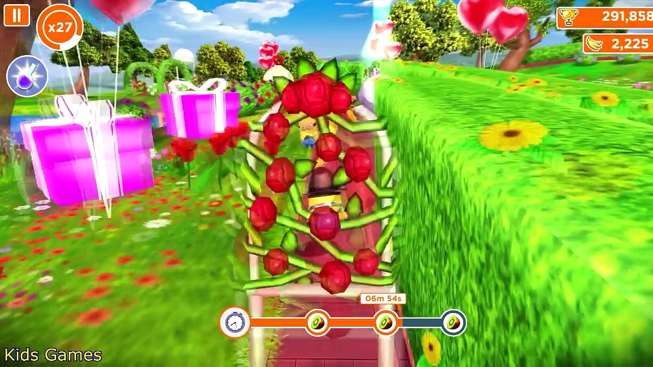 Despicable Me 2: Minion Rush Minion Park Part 61 Evil Minion Water Slide Fun - Minions gam