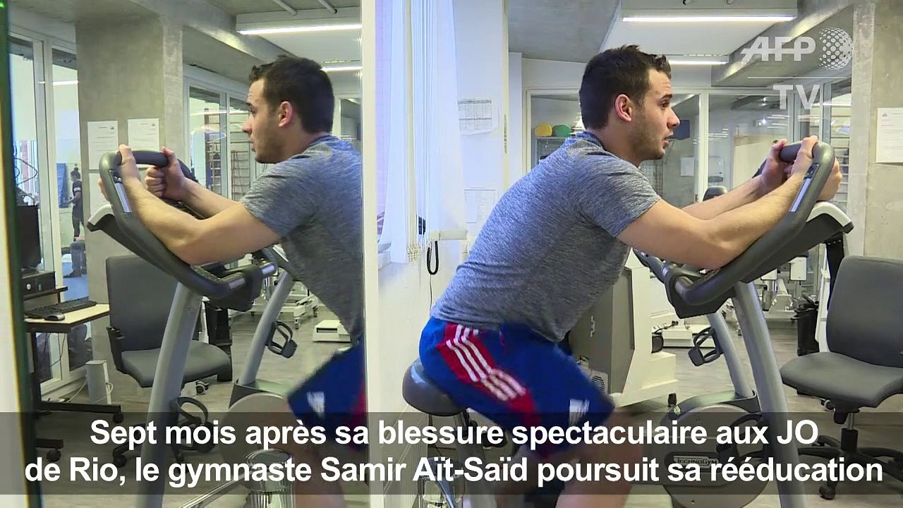 Samir Aït-Saïd rêve d'une médaille sept mois après son accident