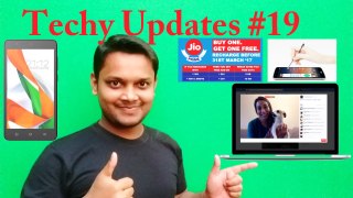 Techy Updates #19 Oppo F3 Plus | Mi TV | ZEN 4G Volte | FB Live | Aadhaar Degree | E-Votting