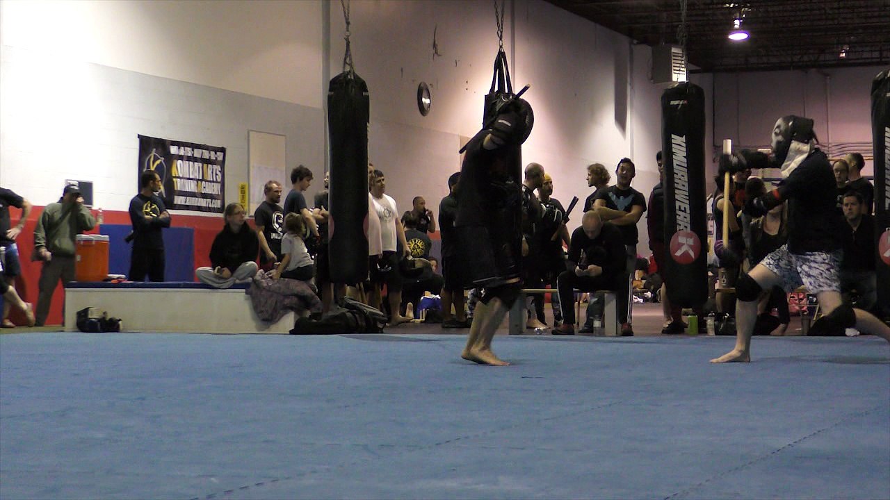 Minh vs Liam - Single Stick - Beat the Crap Out of Cancer VII - November 12 - 2016
