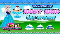 Disney Frozen Elsa Games: Elsas Rocky Road Ice Cream For Kids in HD new