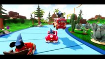 EPIC FERRARI PARTY & COLORS Mickey Mouse SUPER CARS SUPERHEROES Fun Video & Nursery Rhymes