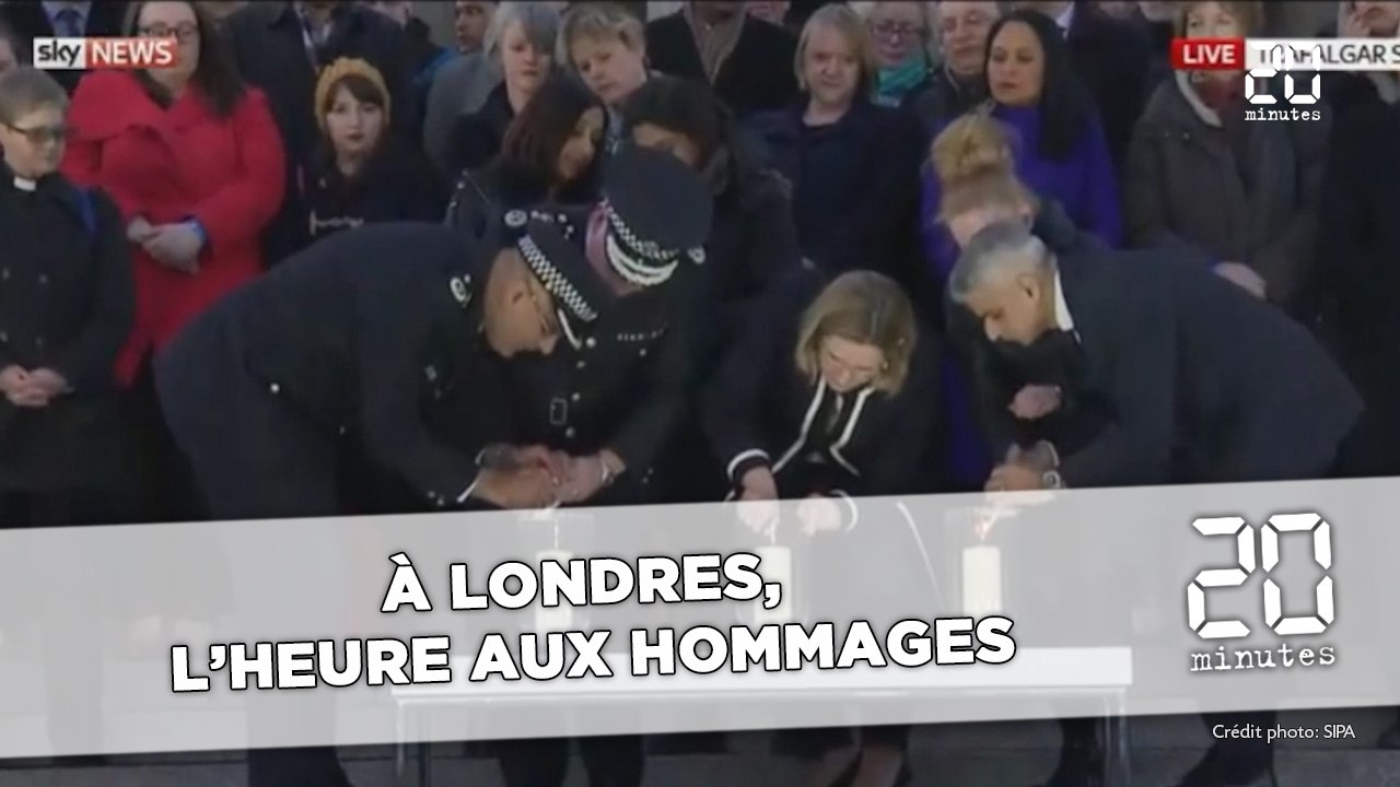 À Londres, l'heure est aux hommages.