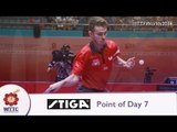 2016 World Team Championships Point of the Day 7 presented by Stiga