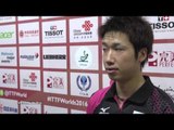 2016 World Championships Interview - Jun Mizutani