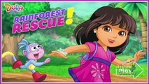 Dora The Explorer - Dora Rainforest Rescue - Dora Games for Kids in English Nick JR