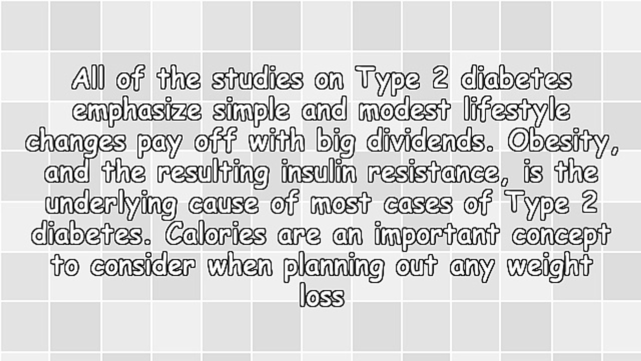 Type 2 Diabetes - Should You Be Counting Calories?
