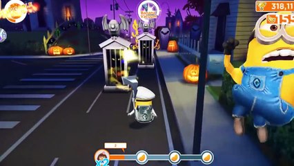 Despicable Me 2 Minion Rush Bee-Do Minion VS Evil Purple Minion! NO BANANA