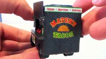 Cars 2 Taco Truck Mater #13 Diecast Mattel Disney Pixar Maters Tacos Pixar toy review Blu