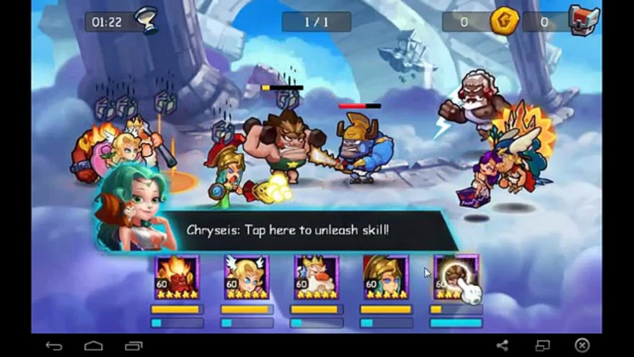 Gods Rush (IOS, Android) Gameplay #1