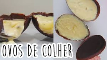 OVOS DE COLHER - 2 recheios - PÁSCOA - Ally Arruda