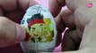 JAKE AND THE NEVER LAND PIRATES Disney Junior Jake Surprise Eggs + Toys Video Parody