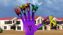 Spiderman Vs Dinosaurs Short Movie | Giant Dinosaur Cartoons for Children | T-Rex 3D Anima