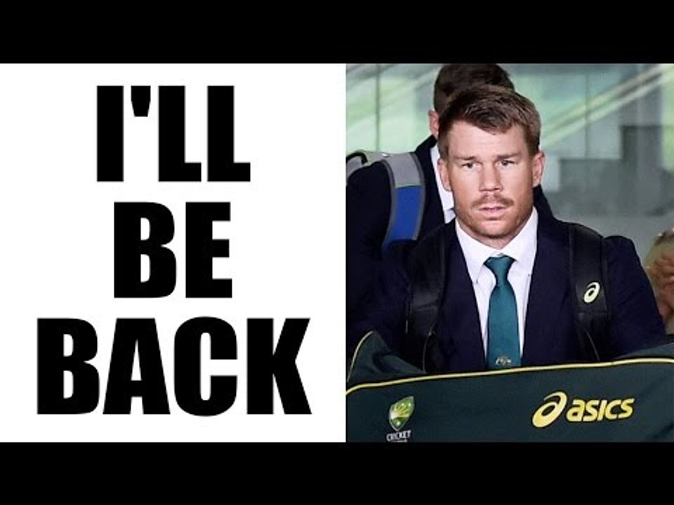 David Warner feels he will be back knocking runs again | Oneindia News