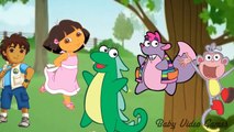 Dora The Explorer Children Kids Songs Nursery Rhymes with Daddy Finger Family song dora