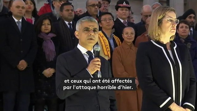 Attentat à Londres : une veillée en hommage aux victimes sur Trafalgar Square