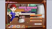 Sara Cooking Class Games: Owl Cake Games For Girls To Play Online