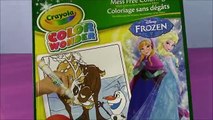Disney Frozen Crayola Color Wonder Magical Paint Queen Elsa - Princess Anna Coloring Pad